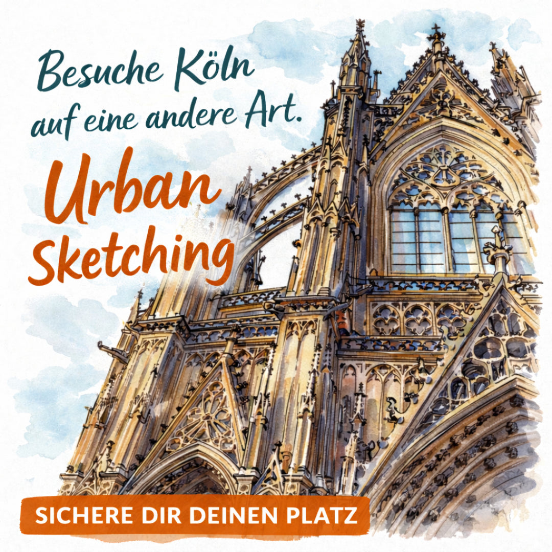 Urban Sketching in Köln - am 29.03.2026