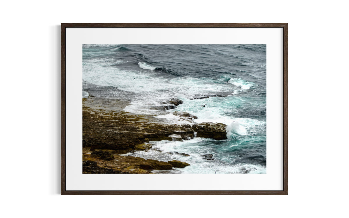 Brandung auf der Orkney Insel in Schottland