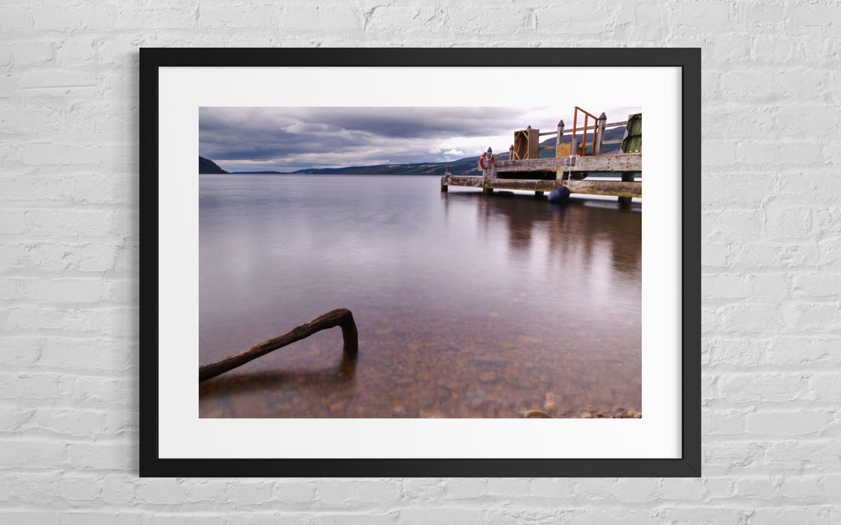 Langzeitbelichtung von Loch Ness