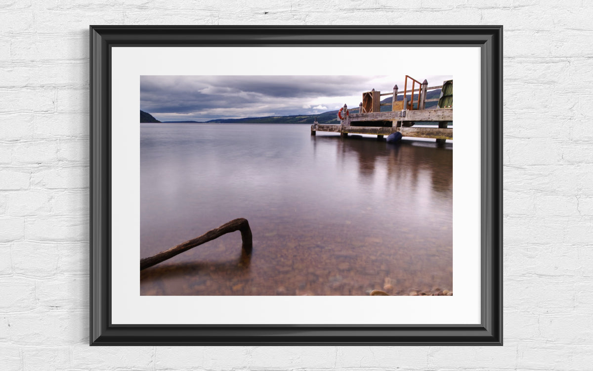 Langzeitbelichtung von Loch Ness