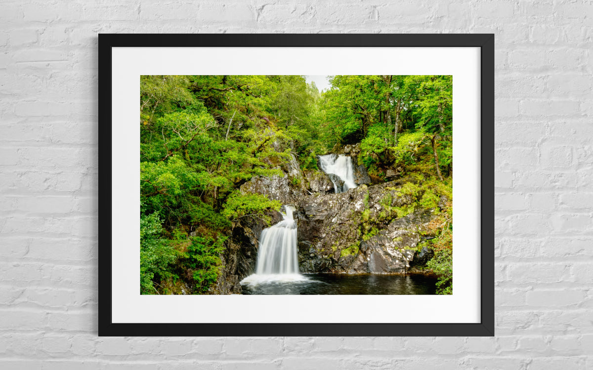 Eas Cia-aig Wasserfall in den schottischen Highlands